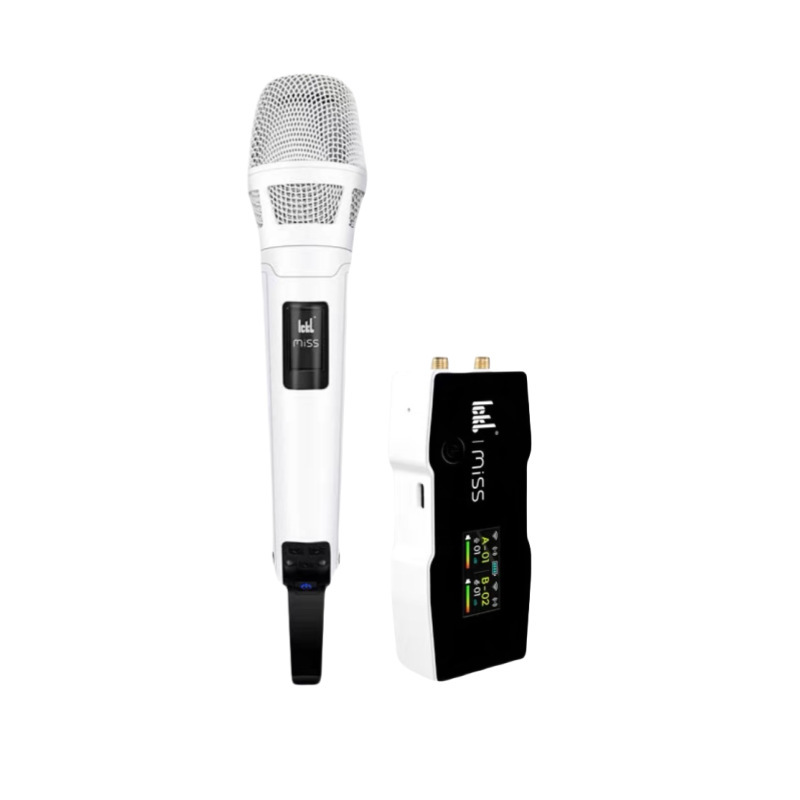 ickb miss ワイヤレスマイク Douyin 歌うサウンドカード専用携帯電話ライブブロードキャスト機器プロフェッショナルマイクのフルセット|undefined