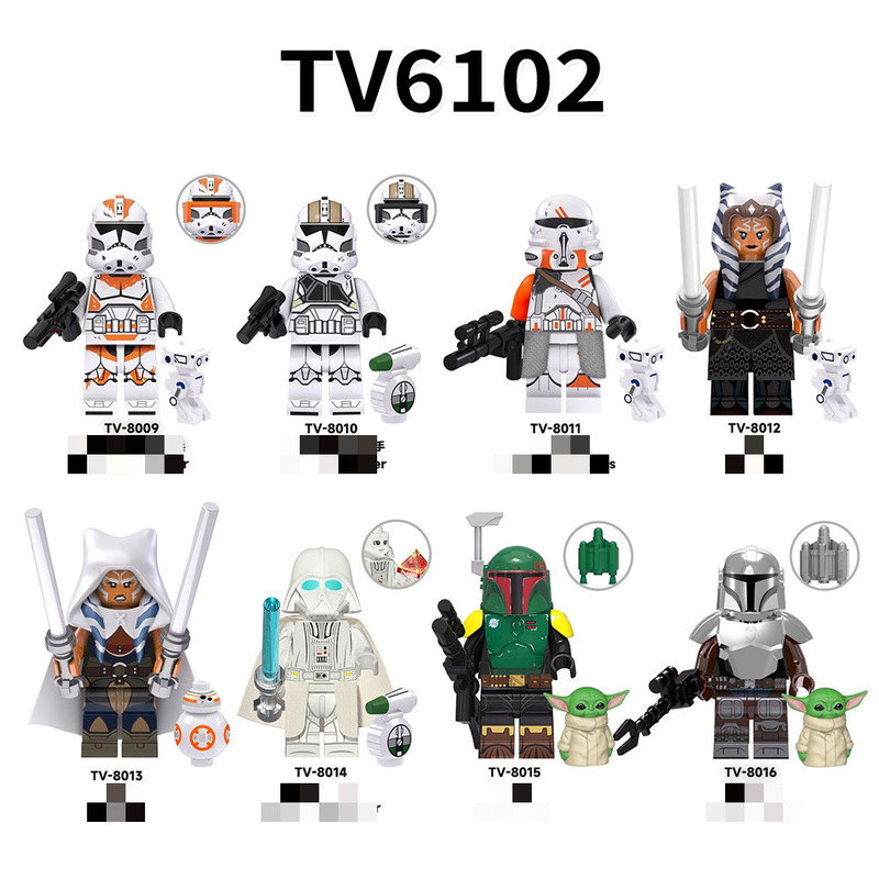 Foreign Trade Goods Tv6102 Sci-Fi Movie Series Educational Assembled Building Blocks Minifigure Toys Opp Bag Foreign Trade Goods Tv6102 Sci-Fi Movie Series Educational Assembled Building Blocks Minifigure Toys Opp Bag