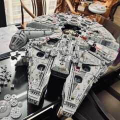 究極の千年隼互換レゴ積み木75192スターウォーズシリーズ大型組み合わせ高難易度玩具男