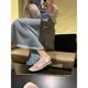 Grape mom with summer square head transparent flash diamond sandals with thick heel small size women's plus size shoes 41-43