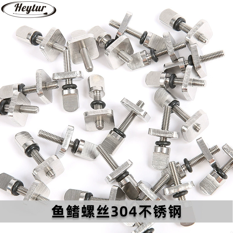 Винты для доски для серфинга SUP, винты для хвостового плавника, винты для хвостового руля, затягивающие вручную винты из нержавеющей стали 304.