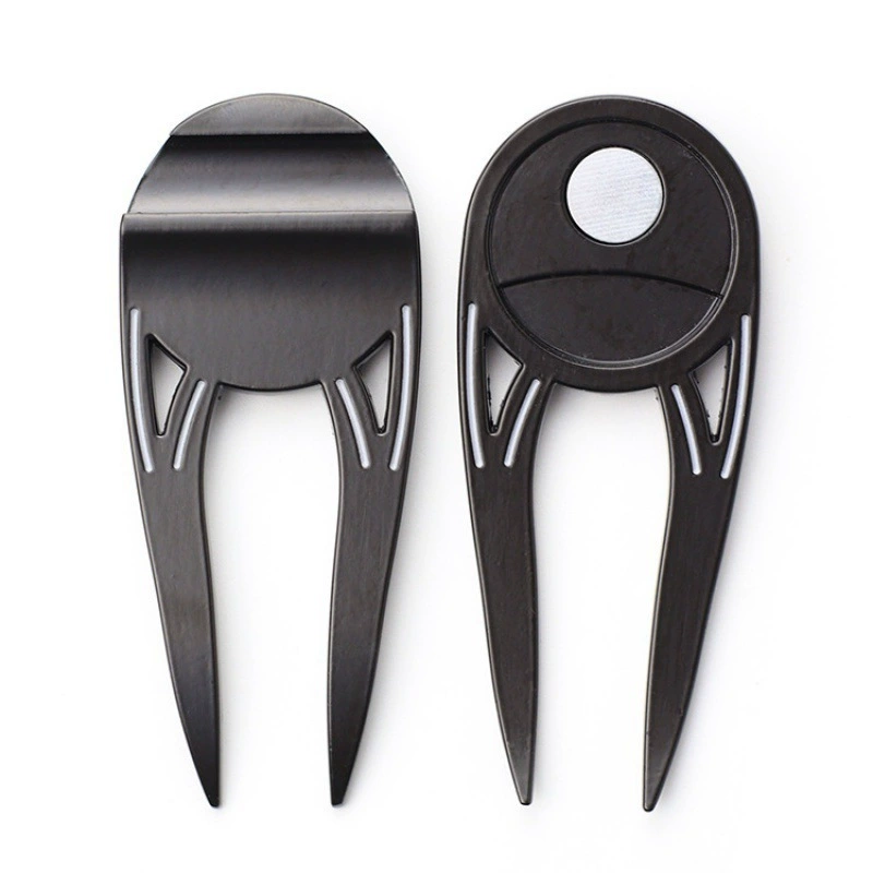 Golf fork black back bottle opener golf accessories green fork golf fork mark supplies