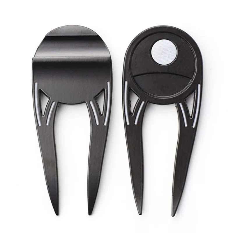 Golf fork black back bottle opener golf accessories green fork golf fork mark supplies