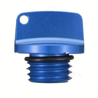 Fuel tank Oil Cap Screw Cnc - blue