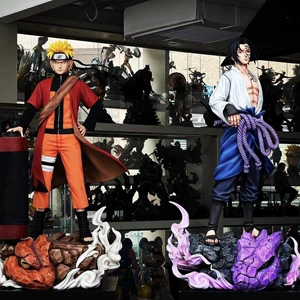 Ворона проклятие печать Uchiha Sasuke Anime Персонаж Gk Kusama Pheasant Sword Crow Crow Base Base Ornament