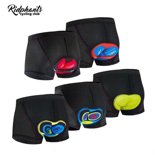 Cycling Underwear for Men and Women, GEL Silicone Pad, Breathable and Quick-Drying Cycling Gear, Mountain Bike Shorts, Four-Season Version