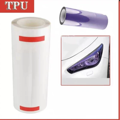 Light Control Lamp Film Discoloration | Auto Color Change Film - light-control-transparent-to-smoky-purple-05m-35cm
