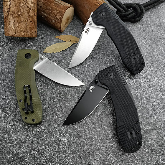 Cross-border New Outdoor Survival Multifunctional Folding Knife High Hardness Mini Pocket Knife Jungle Hunting Sabre