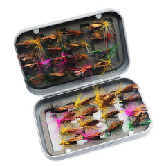 Handcrafted Butterfly-Style Fly Hooks with Feather-Like Bionic Insect Imitations—Fishing Hooks for Lifelike Lure Baits, Perfect for Stream Fishing and Fly Fishing.