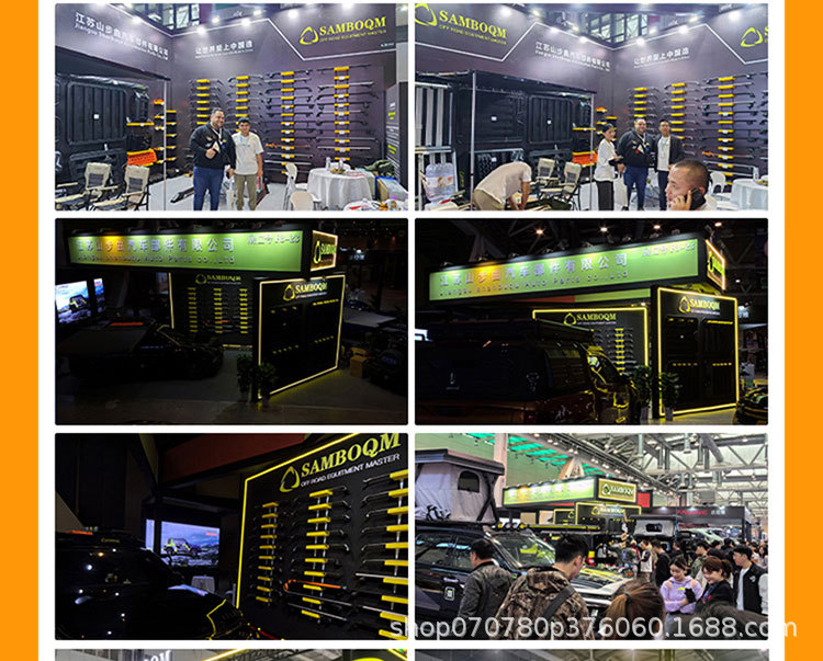 Beijing Bj60 Roof Rack Ladder Bag Mountain Curve Brand Non-Destructive Installation Roof Platform