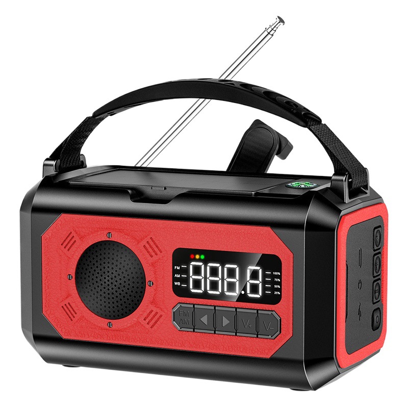 Suministro directo de fábrica al aire libre camping radio H17 mano generación de energía radio al aire libre almacenamiento de energía linterna carga tesoro