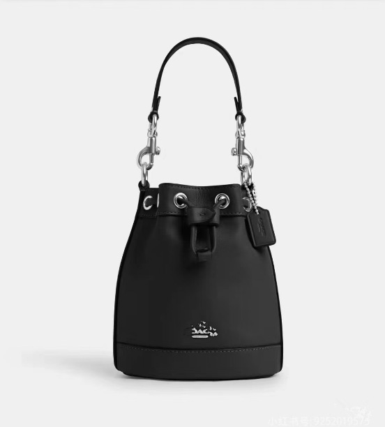 Koujia 新しいデンプシー巾着バケットバッグフォーチュンバケットクラシックロゴハンドバッグ老眼ショルダーメッセンジャーバッグ|undefined