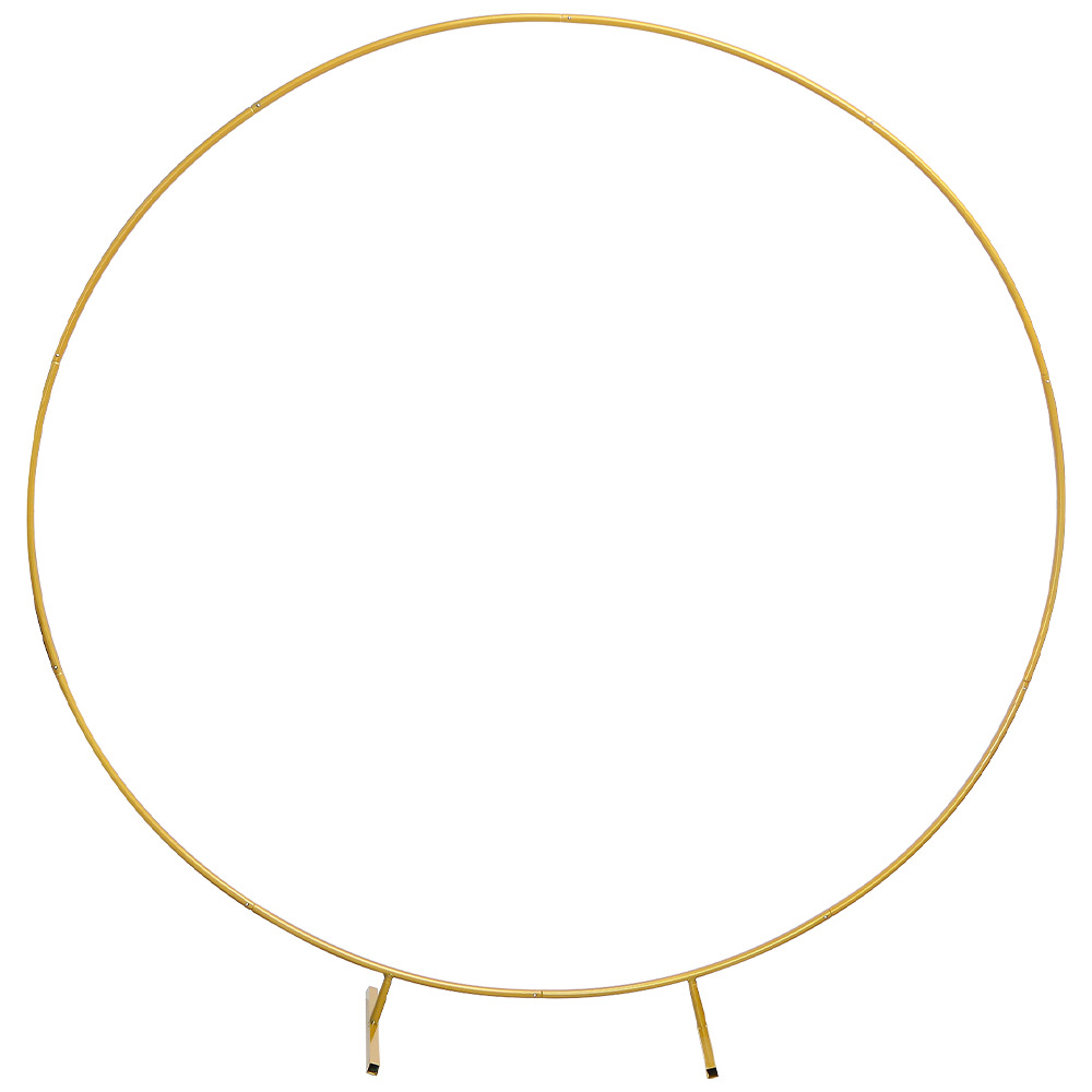 铁圆环拱门-白底