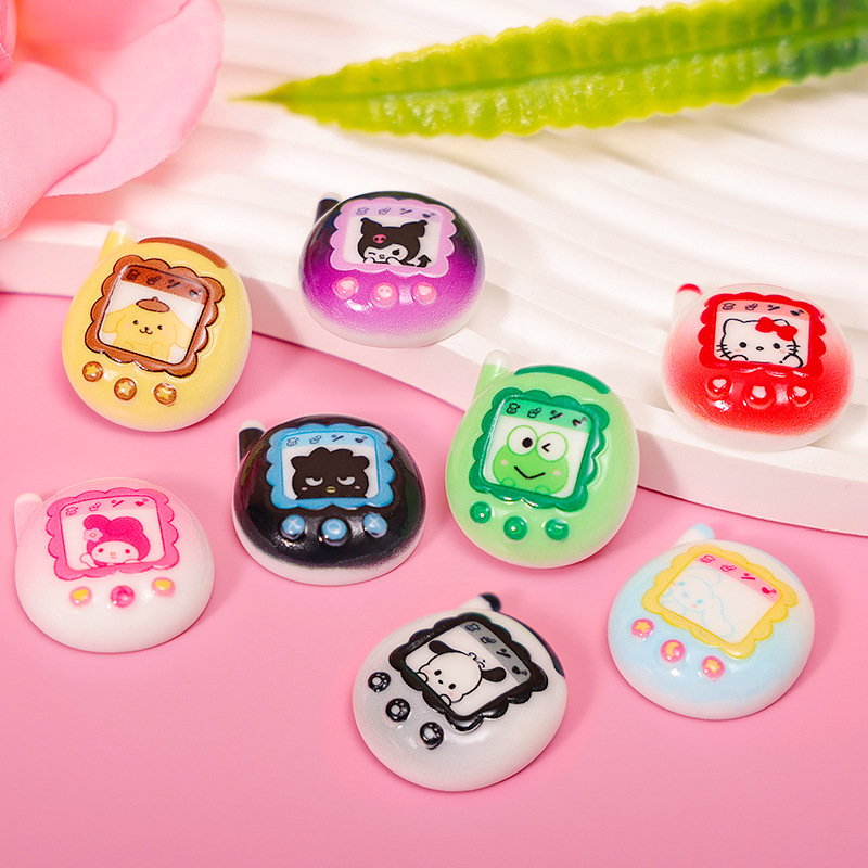 创意动物卡通手机装饰配件 游戏机挂饰 树脂diy工艺品批发小配件