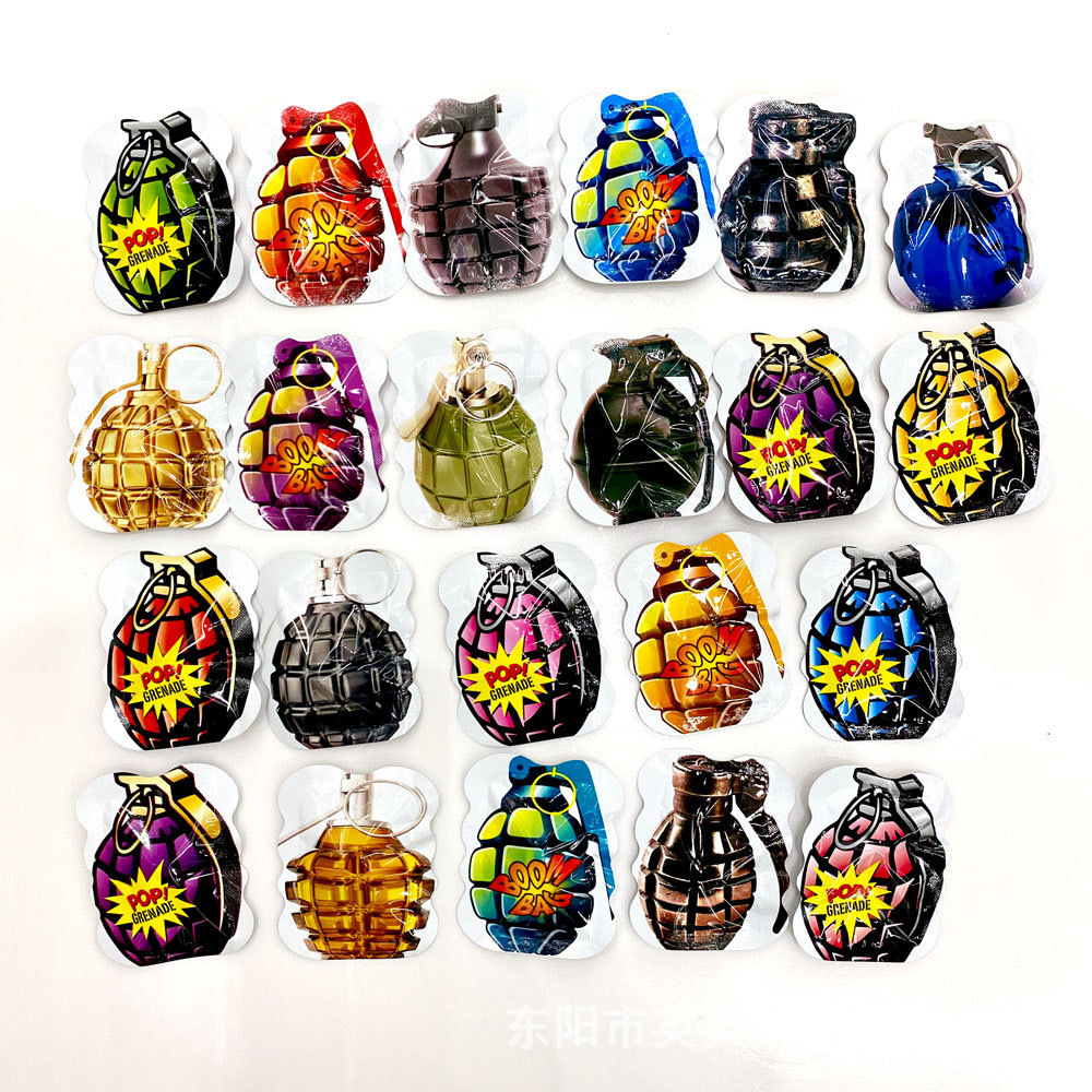 수류탄 미니 폭탄빵 [색상 랜덤 발송]