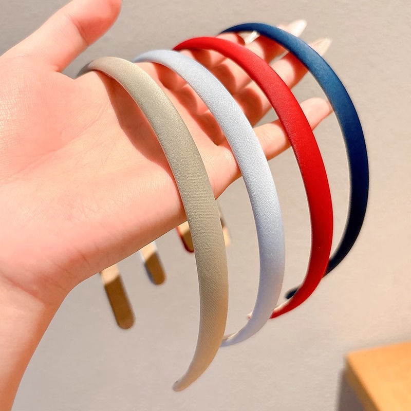 2025 nuevo simple y delgado cabello brazo no la cabeza alta cráneo mostrando cara pequeña presión cabello brazo lavar la cara cabello broche de cabello tocado