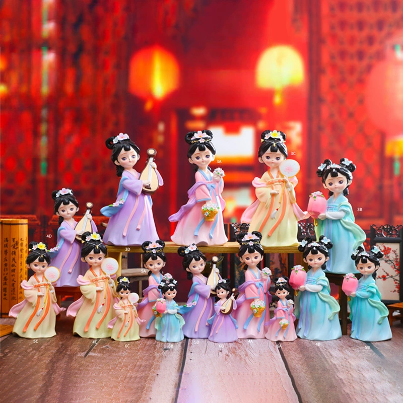 Guochao новая серия красавиц Ling City украшения очень большой креативный древний стиль декоративные поделки украшения прямые оптовые продажи