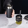 High-end glass stainless steel, tea, cup, gift box, set, Birthday gift, wholesale