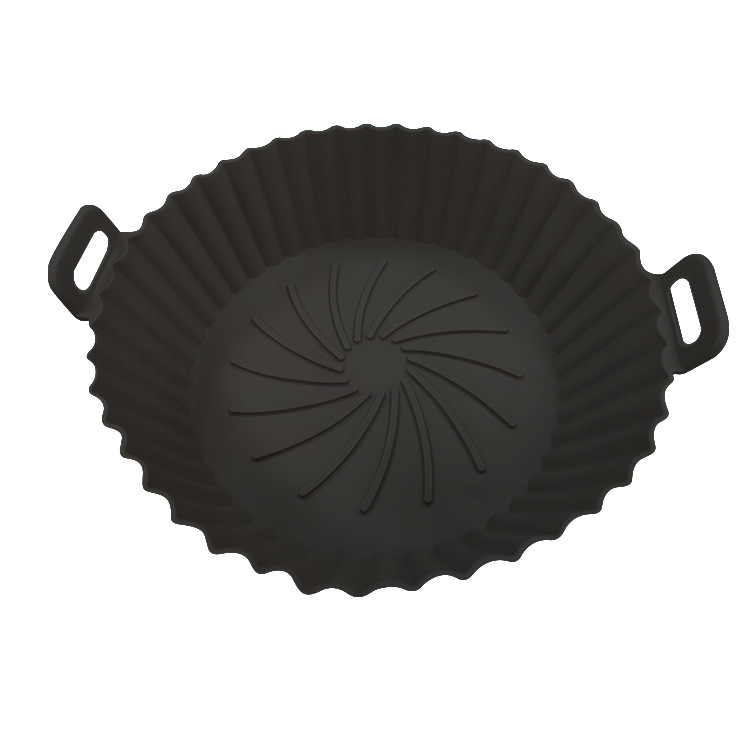 Amazon explosivo aire frito plato de horneado de silicio grado alimenticio resistente a altas temperaturas almohadilla de horneado de aire doméstico