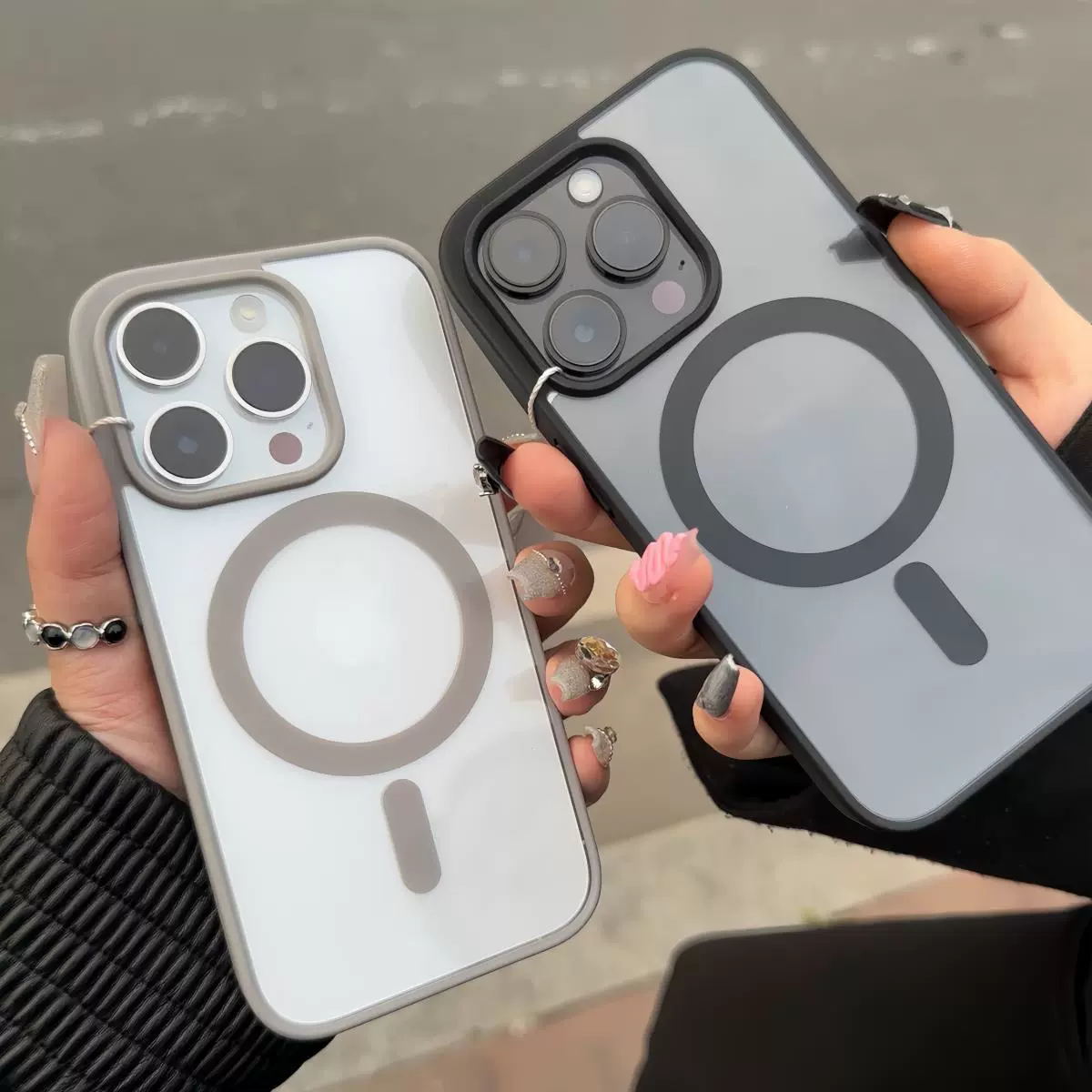 Apple, совместимый iPhone 16, прозрачный чехол для телефона, беспроводной защитный чехол, iPhone, защиту от падений