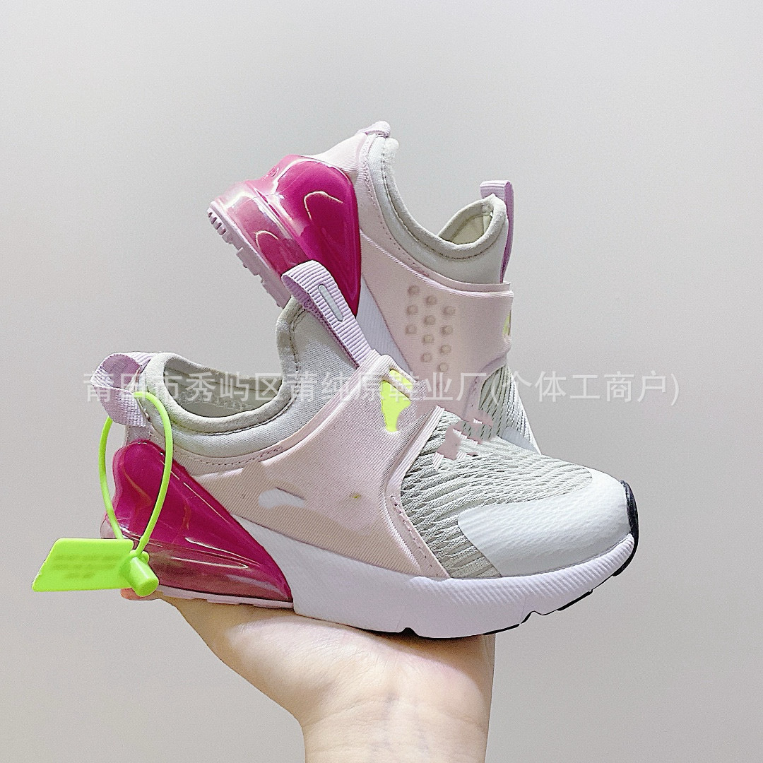 Zapatos infantiles con amortiguación de aire Puchunyuan NK270, zapatillas transpirables para niños y niñas, zapatos para correr para bebés, deportivos y modernos.