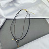 Advanced necklace, chain for key bag , 2022 collection, high-quality style, light luxury style, simple and elegant design, wholesale