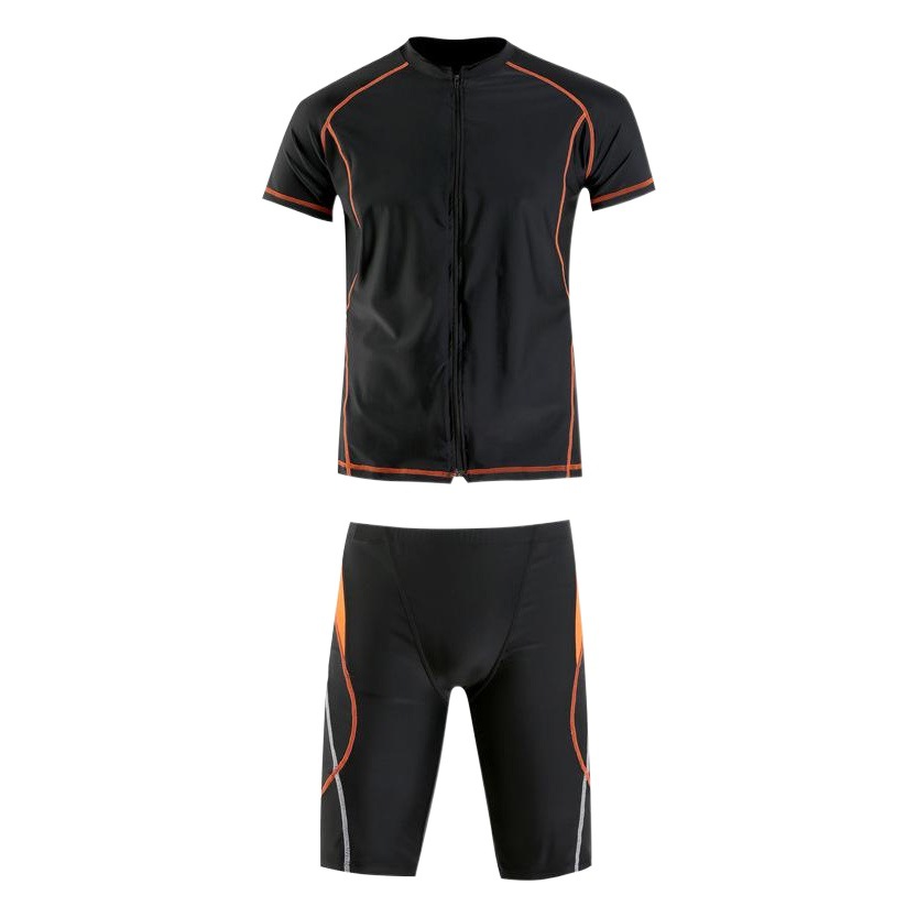 Swimsuit Men's Professional Swimming Suit Adult Split Large Size Swimming Trunks Five-Point Sun Protection Quick-Drying Suit Men's Swimsuit