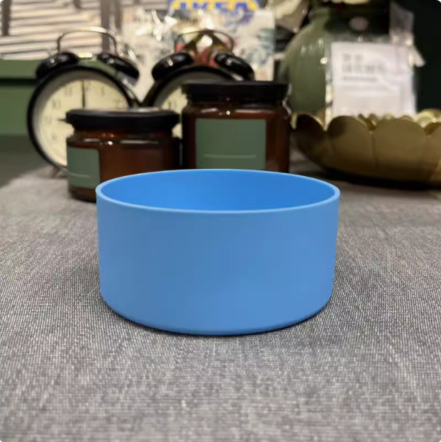 Cubierta de taza de aislamiento de 9cm10cm, posavasos de silicona, cubierta de taza escolar, cubierta antideslizante de Kulomi, linda