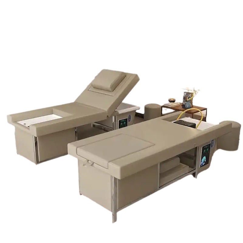 Cama de lavado de cabello y pies con masaje para salón de belleza spa tratamiento de salud