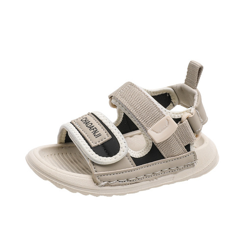 Korean Children's Summer Sandals  for Girls, Baby Soft Sole Non-Slip Stitched Shoes for Boys, Casual Trendy Sandals