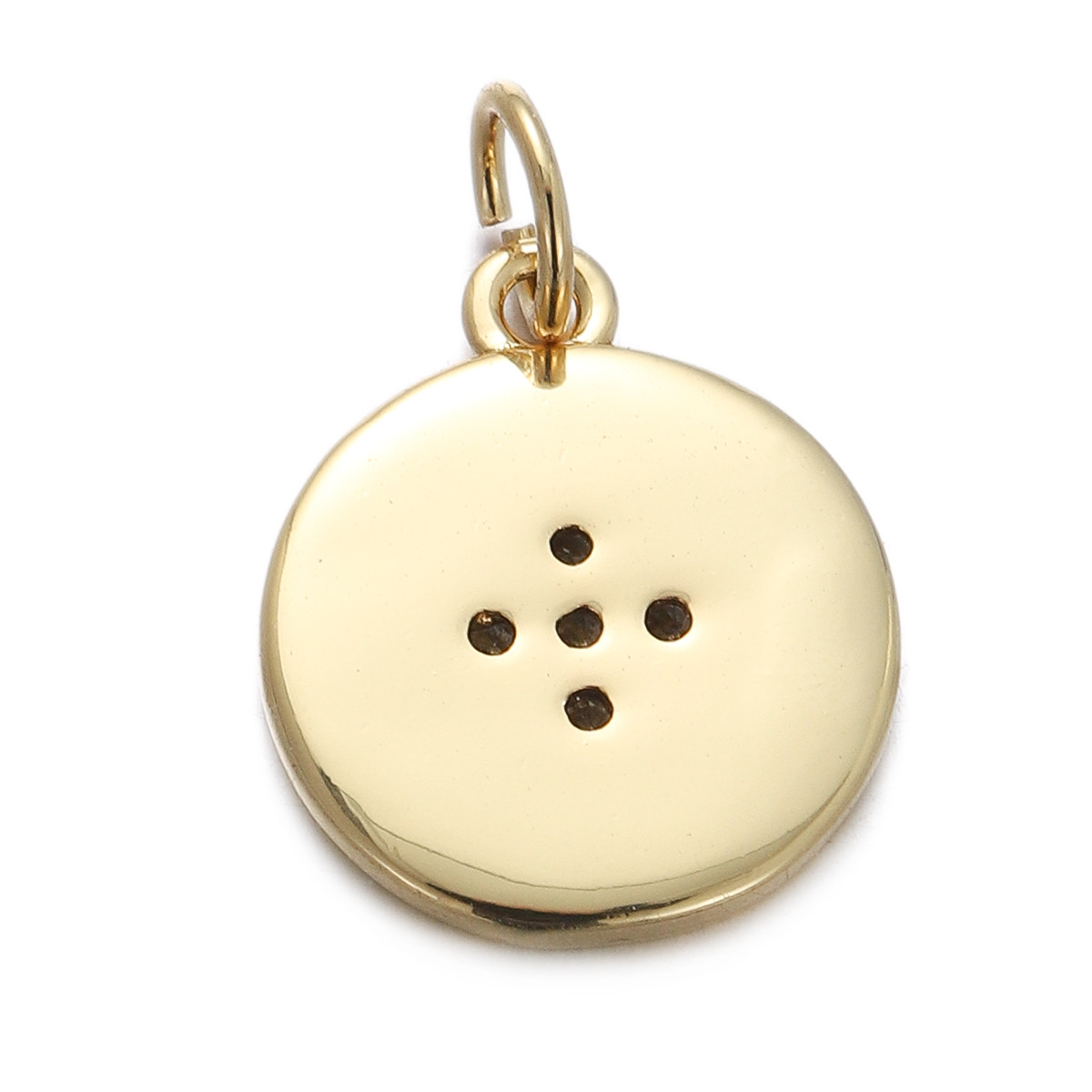 8g Weight Pendant, Chain Jewelry Making Type Zircon Inlay Material DIY Jewelry Accessories Classification 1 Piece Quantity Copper Material Geometric, Star, Moon Pattern Plating, Inlay Design Simple Style Style 1 Piece Copper Zircon Geometric Star Moon Pendant Chain 22