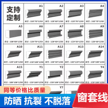 eps外墙装饰线条发泡陶瓷浮雕欧式腰线檐线泡沫窗套线梁托罗马柱
