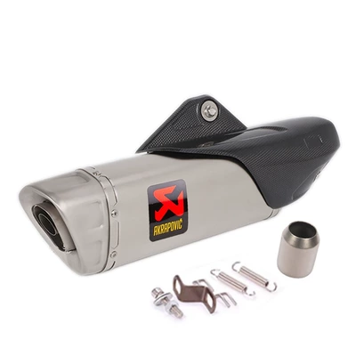 Motorcycle exhaust pipe, Trade Exhaust Carbon Fiber Titanium