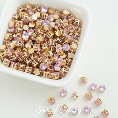 round beads handmade diy – Zərgərlik ara hissələri - 5mmpink-30-pieces