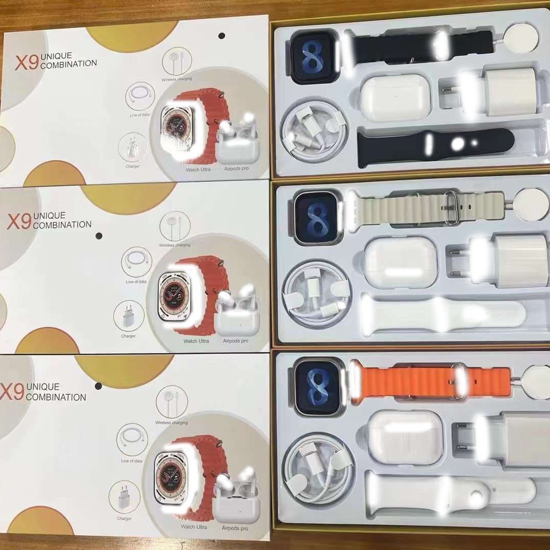 X9 Smart Watch Men's Multifunctional Headset Two-in-One Cross-Border Explosions Business Long Endurance Women's Factory Outlet