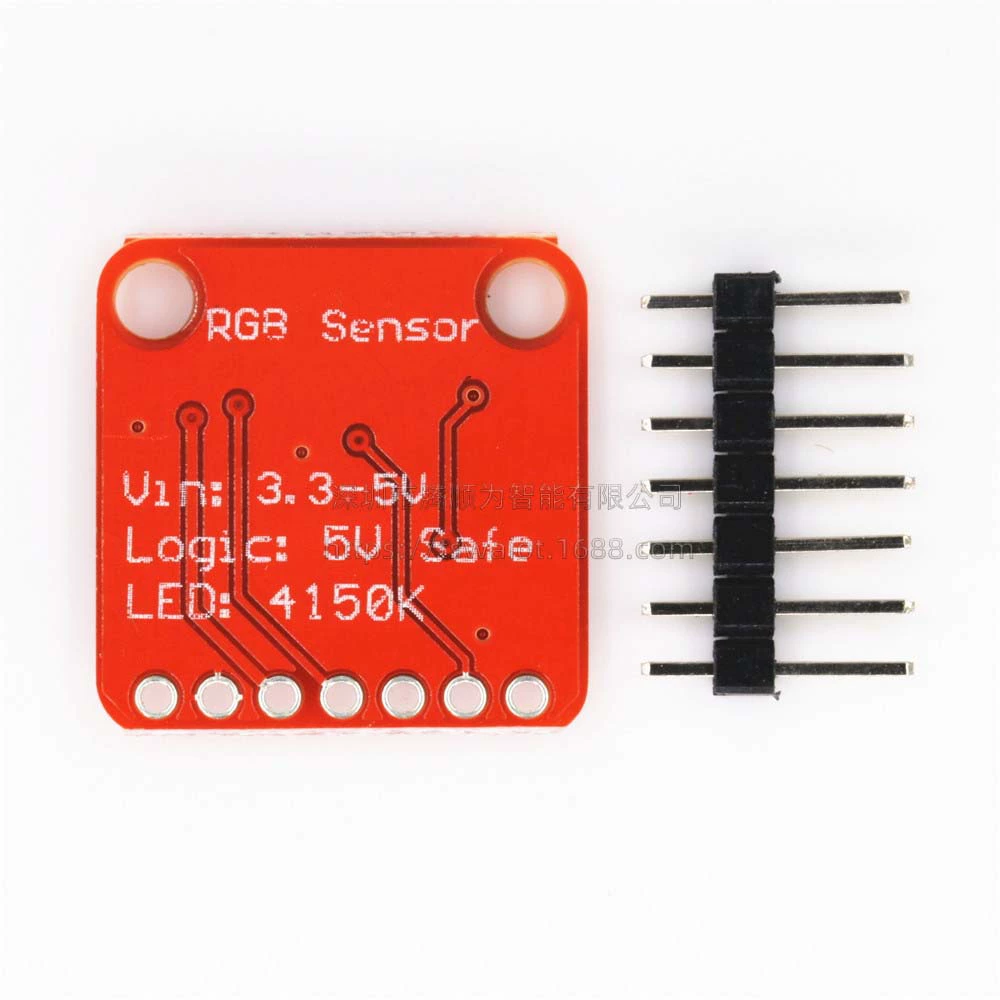 Цветовой сенсор TCS34725 RGB модуль разработки SunlePhat