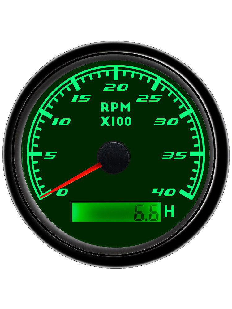 85mm Alternator W-Terminal Engine Tachometer Truck Yacht Car