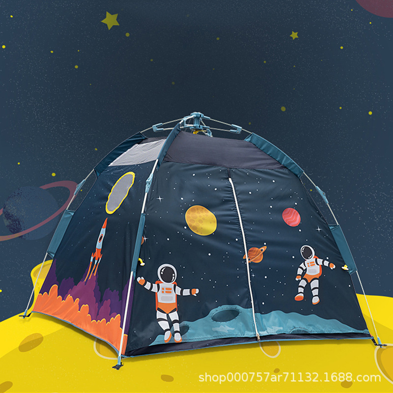 Fully Automatic Hydraulic Quick-Opening Folding Tent Children's Playhouse Baby House Girls' Princess Room Indoor and Outdoor Use