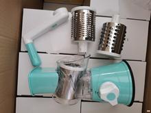 跨境爆款手摇滚筒式切菜器 厨房工具刨丝切片器 多功能切丝器