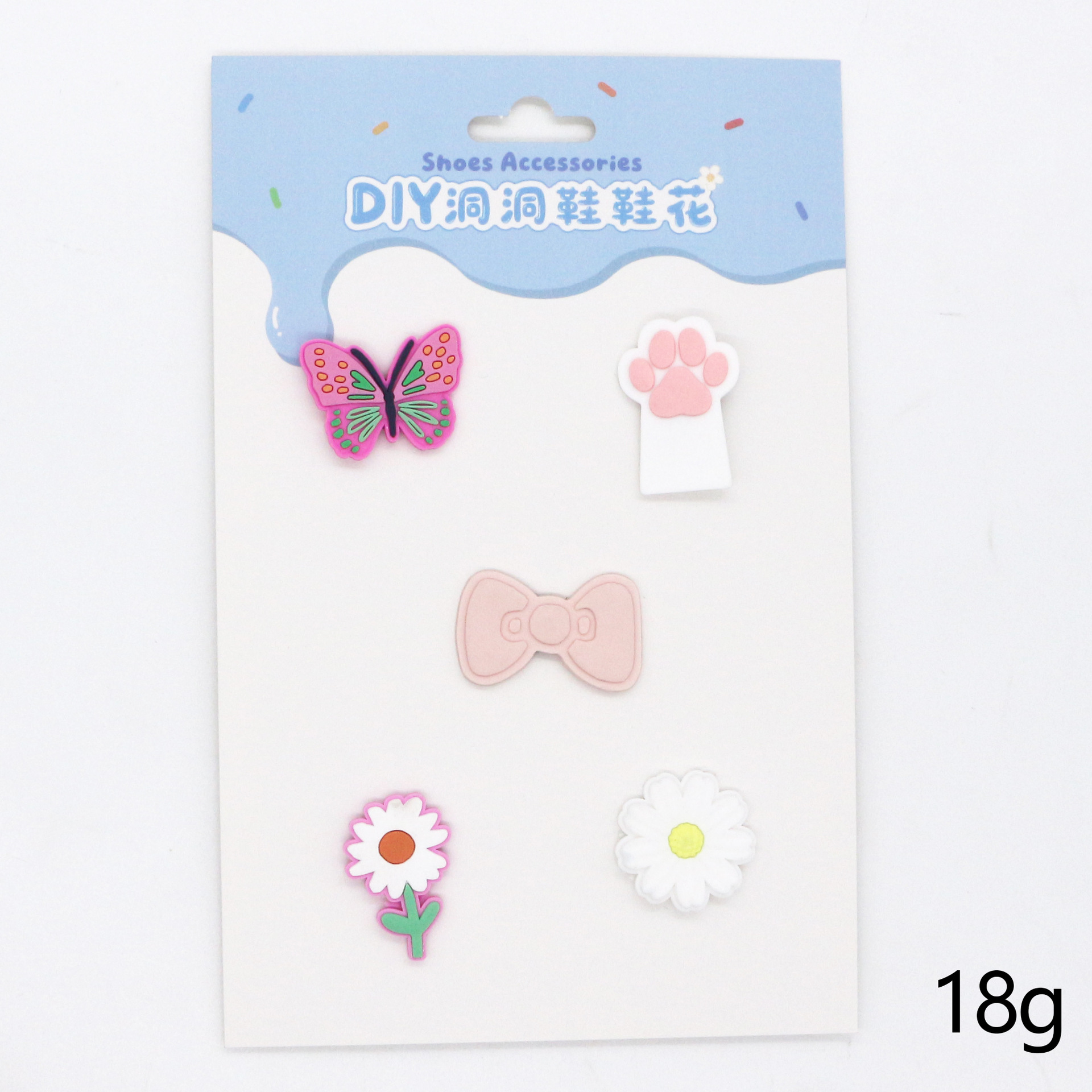 Spot dibujos animados crisantemo hebilla de zapato de pvc goma suave flor personalidad agujero de la decoración del zapato DIY a juego hebilla de zapato ventas directas de fábrica