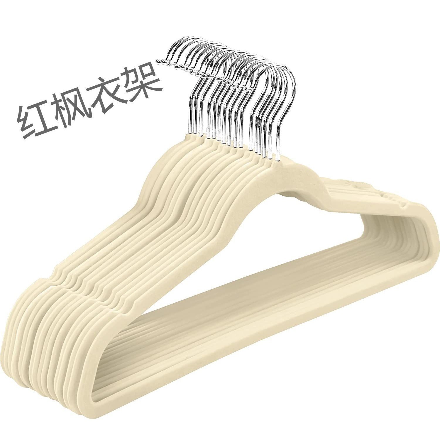 Adulto simple antideslizante sin costuras flocado percha de ropa organizador de almacenamiento estante de ropa especial del maestro directo de fábrica ultrafino