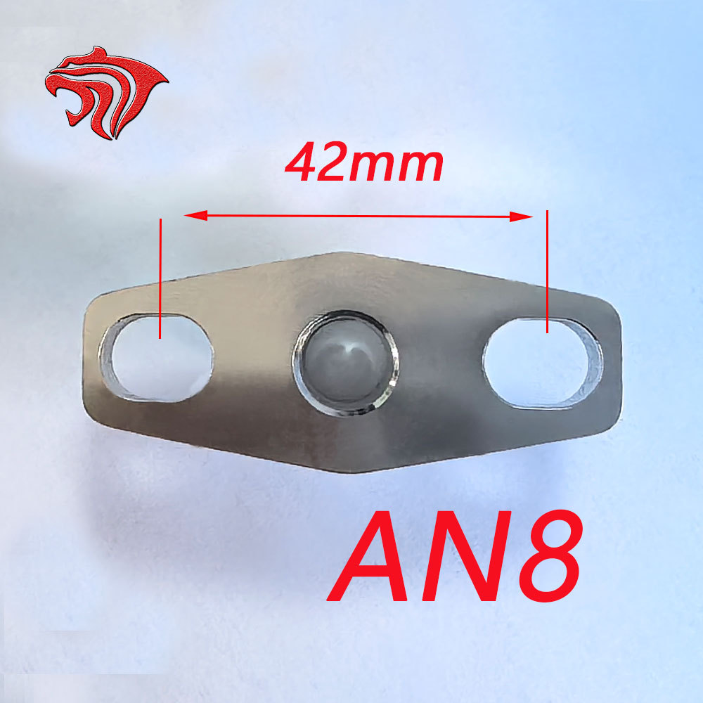Car Modification Accessories an Aluminum Alloy Gt28Gt30 Turbocharger Flange Turbine Oil Inlet Repair Flange Sleeve