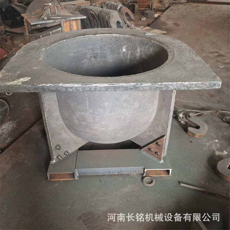 高温铝水渣箱新型铝灰槽耐用型炒灰机锅窑炉用耐1000度高温热炉门