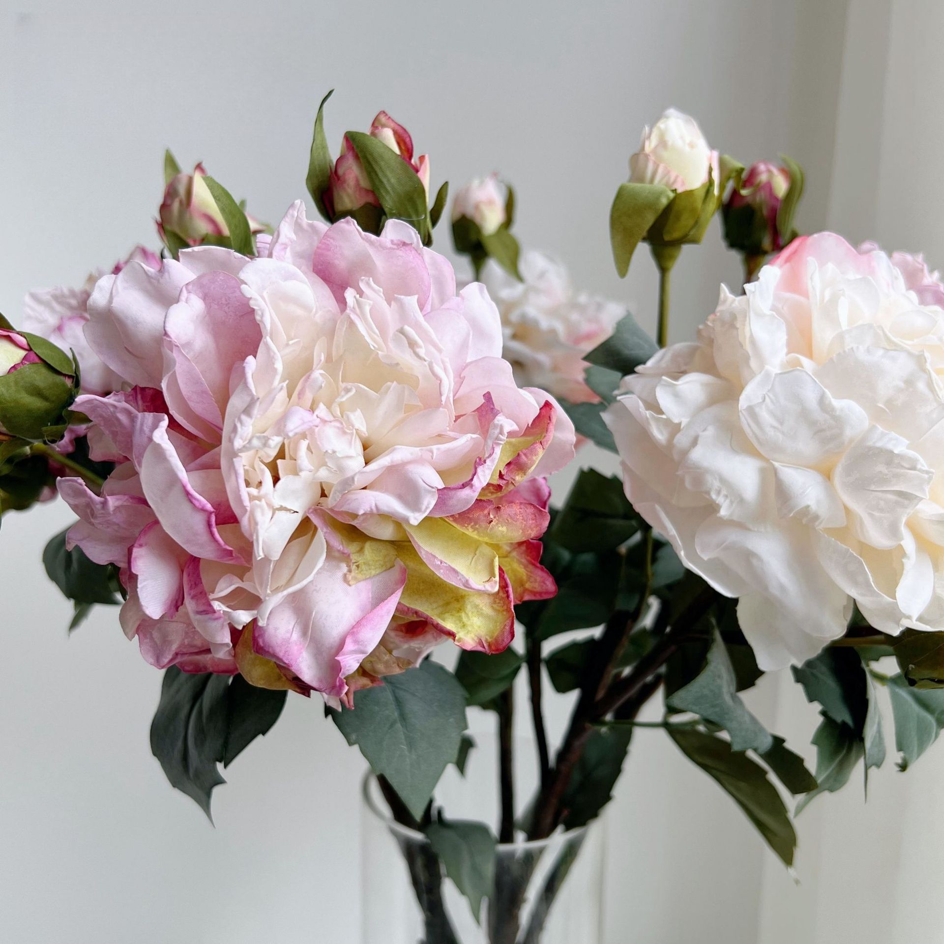 742g Weight Artificial Plant Event & Party Supplies 1 Piece Quantity Birthday, Date, Festival Occasion Silk Flower Material Peony Pattern Elegant, Romantic Style Elegant Romantic Peony Silk Flower Artificial Flowers 7