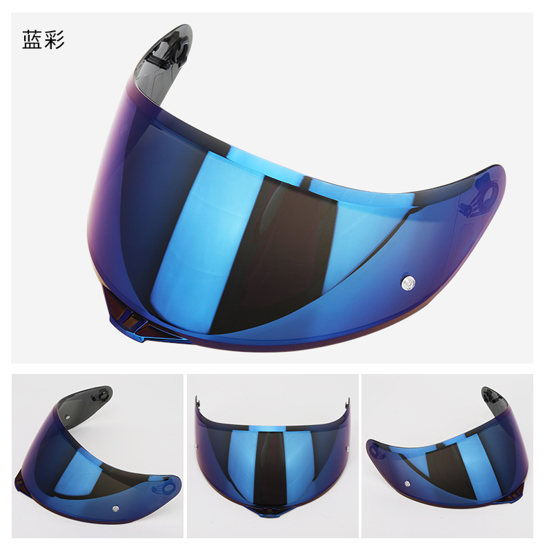 Suitable for Agv Helmet Lenses K1 K3Sv K5 K5S Helmet Lenses, Universal for Day and Night Use, Windproof and Sun Protection
