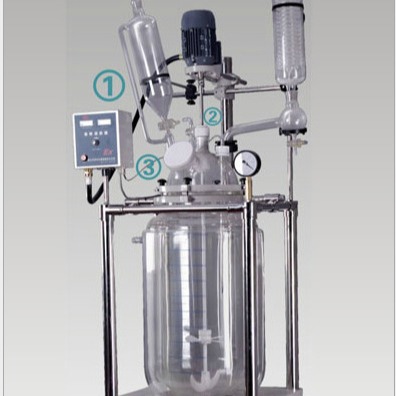 双层玻璃反应釜安装方便现货巩义予华仪器