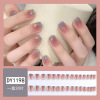 Fake nails, short nail stickers for manicure, wholesale