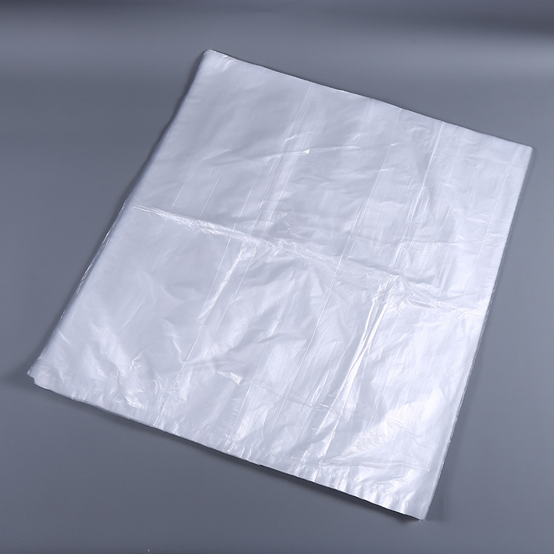 PO薄膜平口袋半透明一次性防潮防塵袋白色塑料袋內膜包裝袋