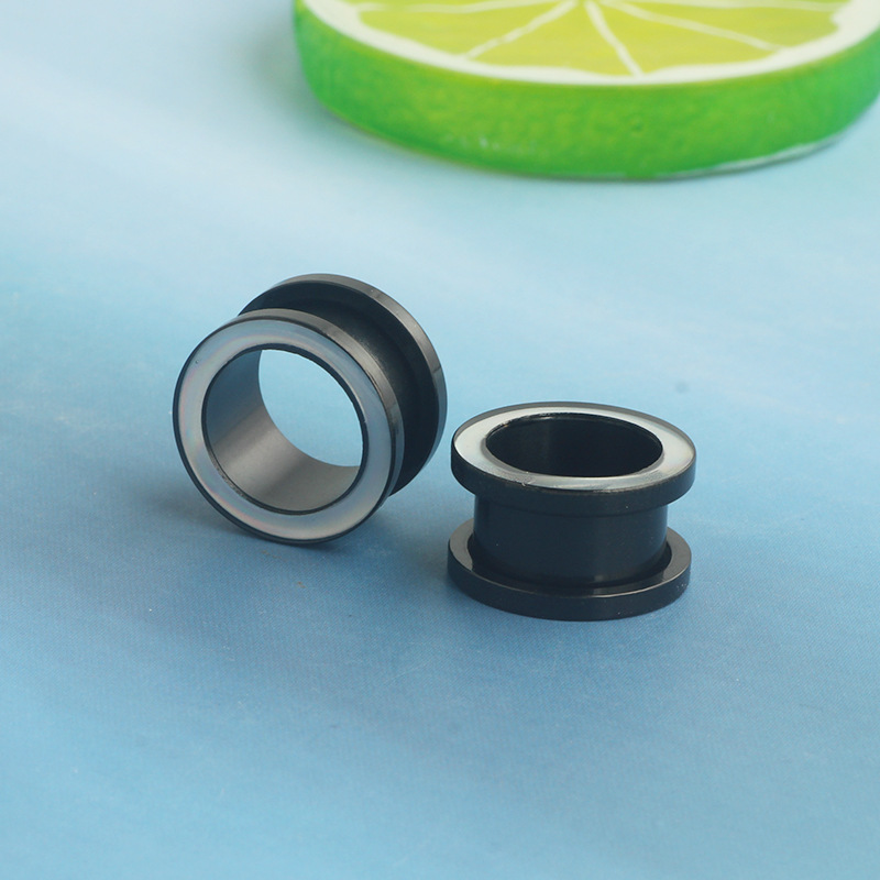 Labret piercing jewelry detail image