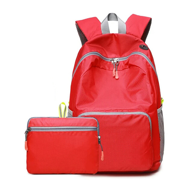 新しいバックパック登山バッグ女性折りたたみ超軽量スクールバックパック男性軽量ハイキング屋外旅行バックパック|undefined